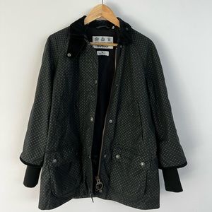 Barbour Classic Bedale Wax Jacket Spit Print